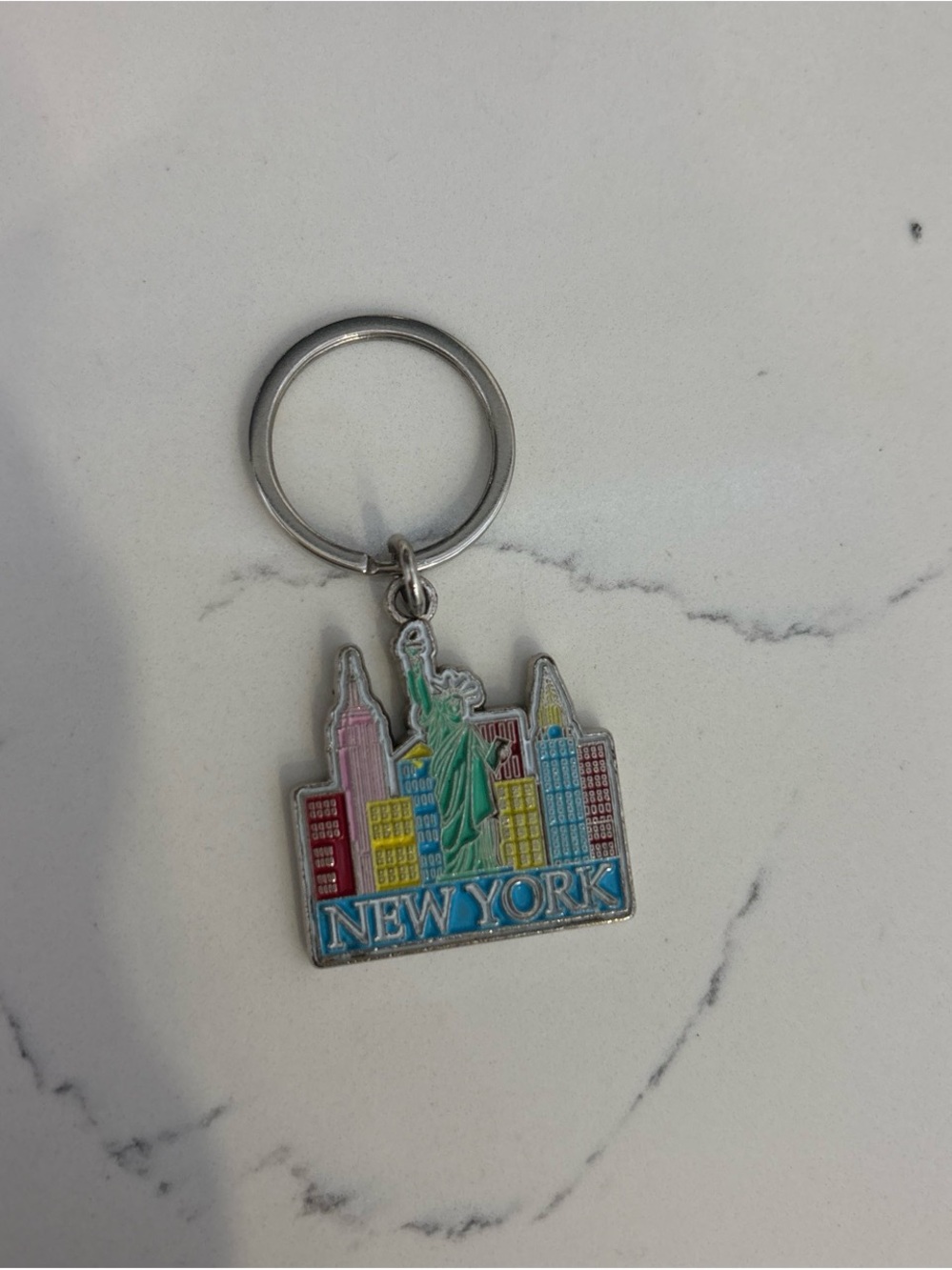 New York Souvenir Keychain - Multicolor